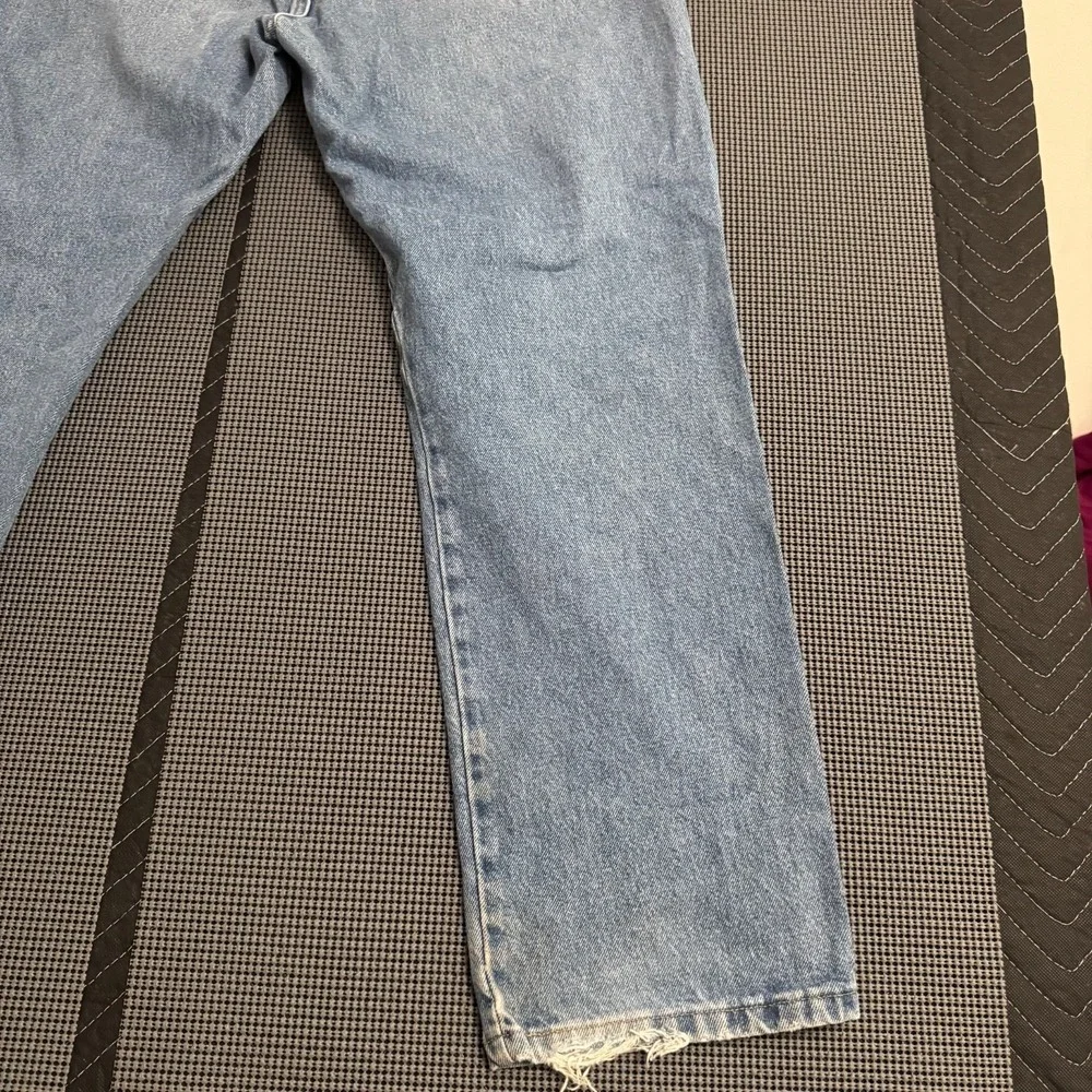 Wrangler Regular Fit Mens Jeans 38x30 Blue Denim 965T1DS Mid Wash Regular Fit